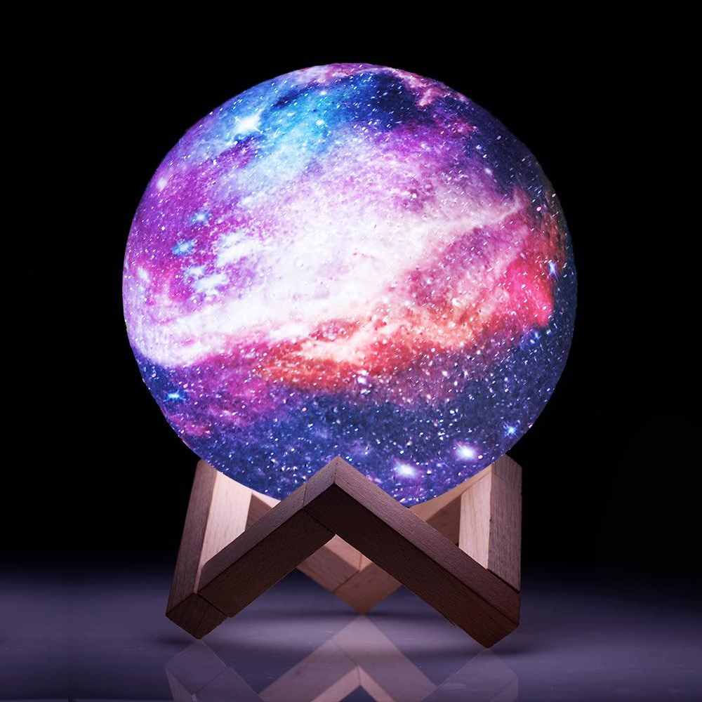 3D Mondlampe inklusive Farbenmagie – Stimmungsvolles Licht für jeden Raum