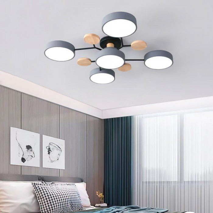 Moderne skandinavische LED-Deckenleuchte – Elegant & Nachhaltig