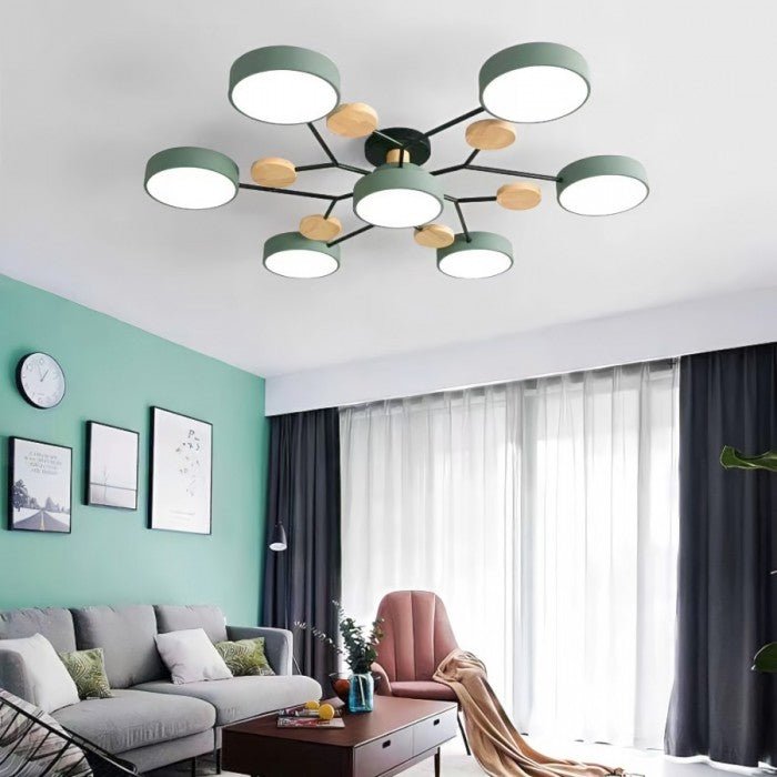 Moderne skandinavische LED-Deckenleuchte – Elegant & Nachhaltig
