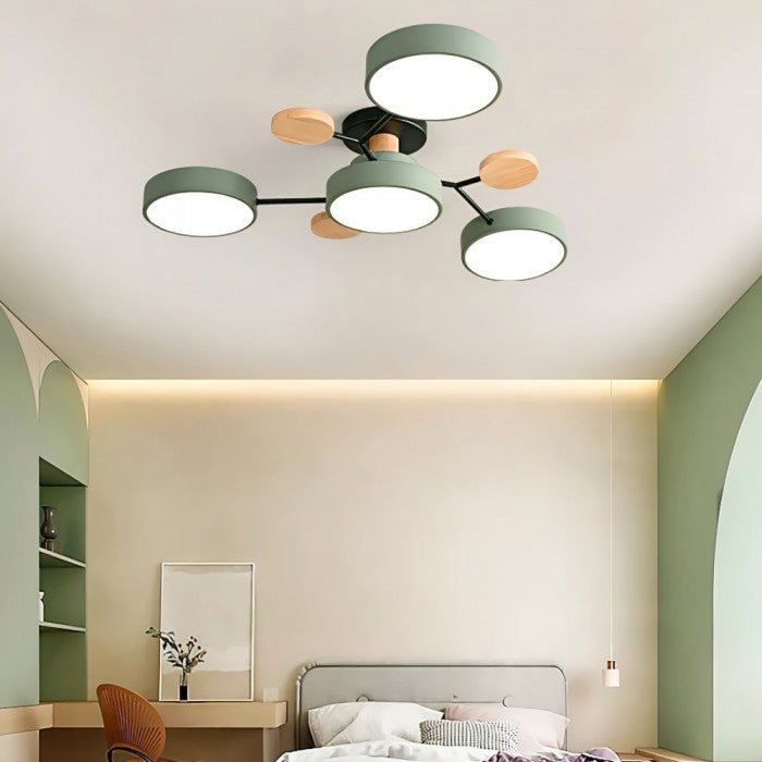 Moderne skandinavische LED-Deckenleuchte – Elegant & Nachhaltig