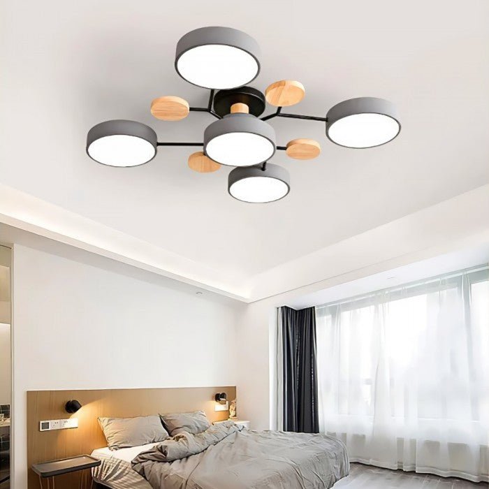 Moderne skandinavische LED-Deckenleuchte – Elegant & Nachhaltig