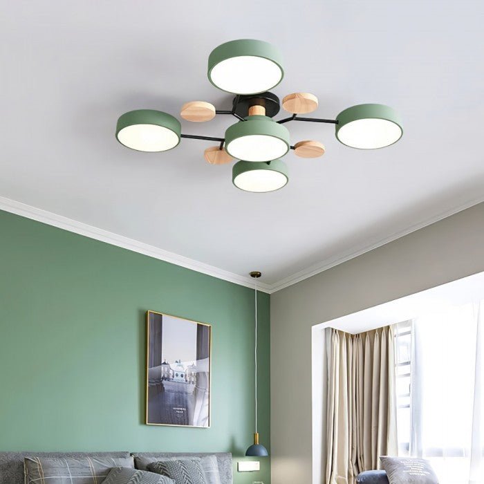 Moderne skandinavische LED-Deckenleuchte – Elegant & Nachhaltig