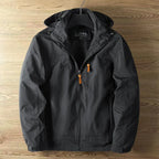 Herren Outdoor Jacke mit Kapuze – Wasserdicht und Bequem