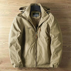 Herren Outdoor Jacke mit Kapuze – Wasserdicht und Bequem