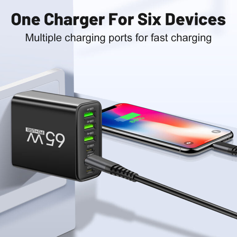 ChargePro Multi USB-Ladegerät – Schnell und Sicher für den Einsatz zu Hause und Unterwegs