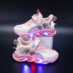 Rainbow Glitter Sneakers – LED Kinderschuhe für Abenteurer