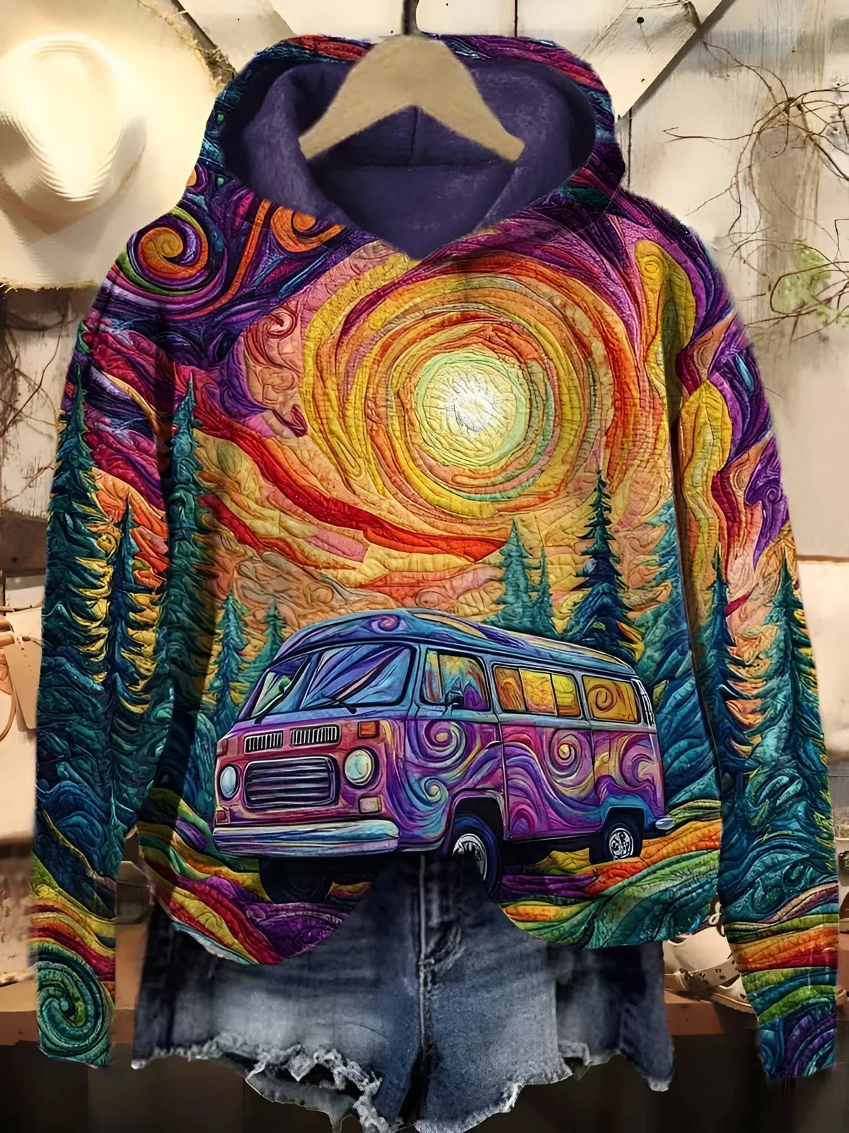 Retro Roadtrip Kapuzenpullover