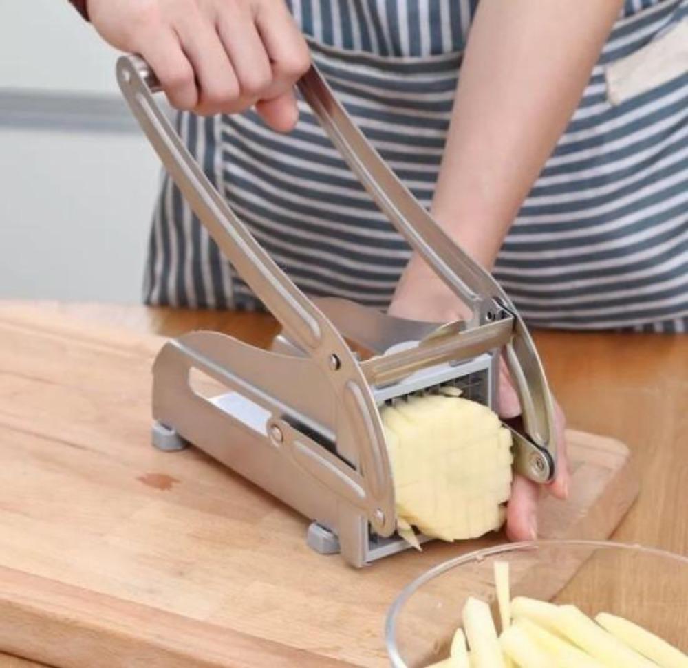 ProSlice Kartoffel- und Pommes-Schneider – Ideal geschnittene Pommes in einem Zug