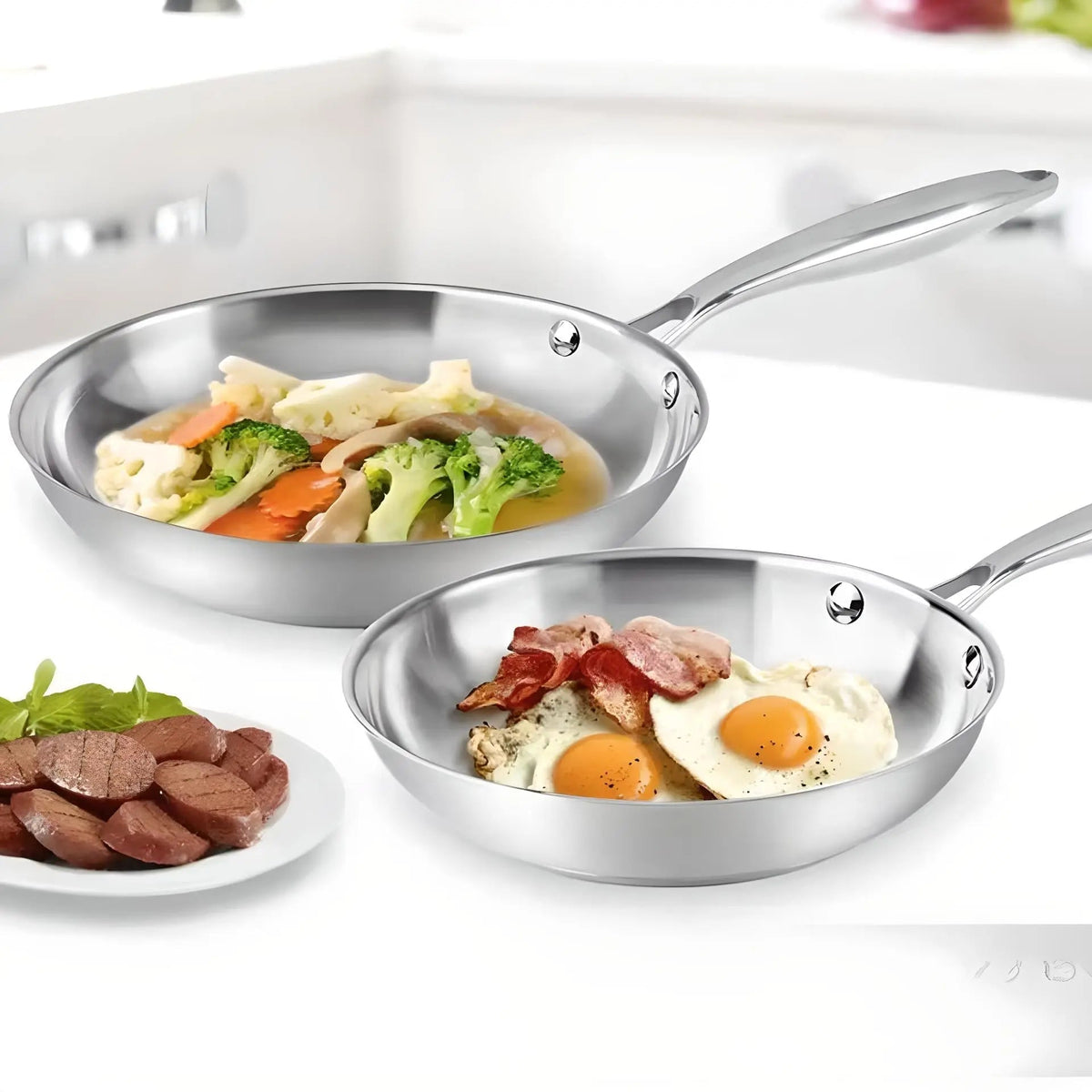 ChefSteel RVS Bratpfanne – Professionelles sowie Stilvolles Kochen