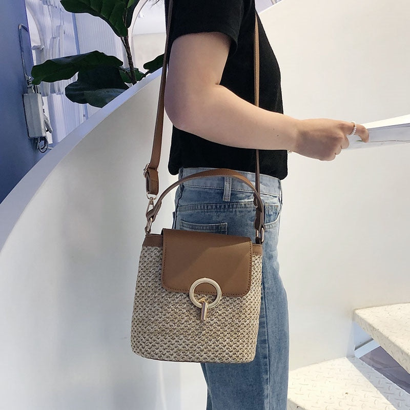 Eva Strohtasche Chic – Natürlich sowie Elegant