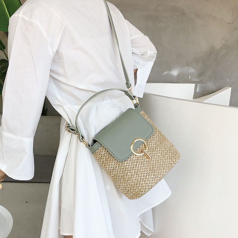 Eva Strohtasche Chic – Natürlich sowie Elegant