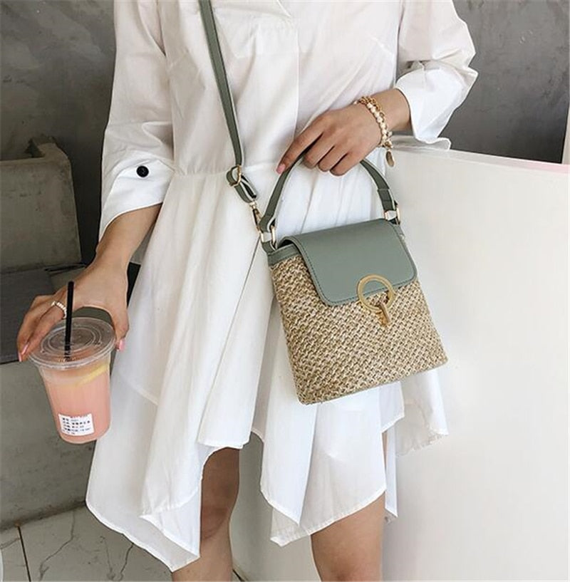 Eva Strohtasche Chic – Natürlich sowie Elegant