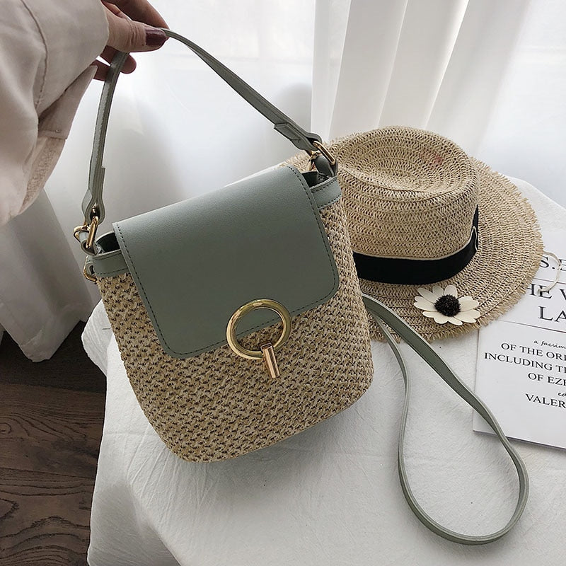 Eva Strohtasche Chic – Natürlich sowie Elegant