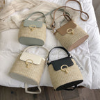 Eva Strohtasche Chic – Natürlich sowie Elegant