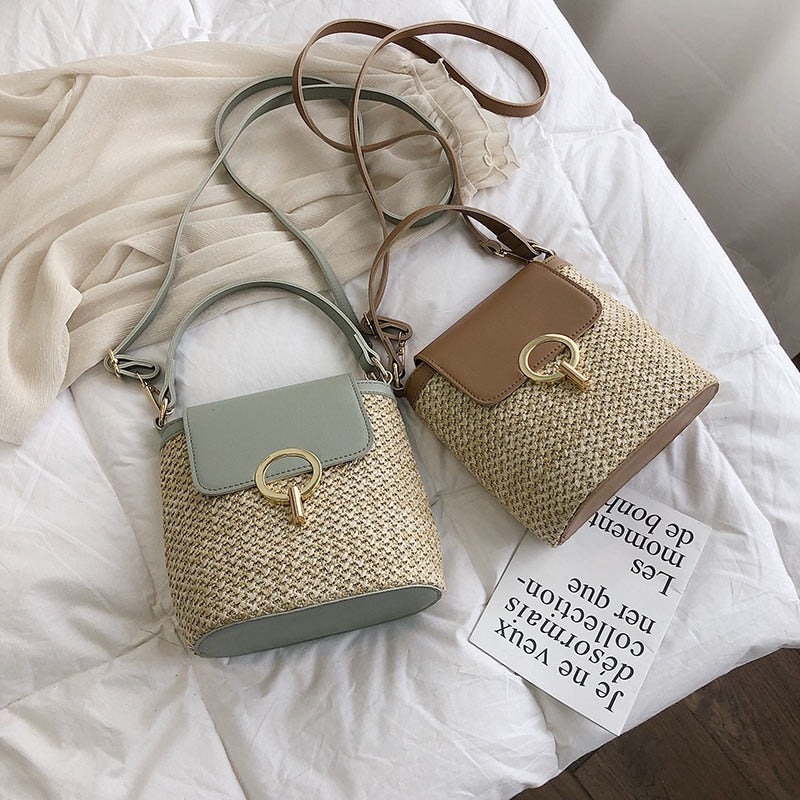 Eva Strohtasche Chic – Natürlich sowie Elegant