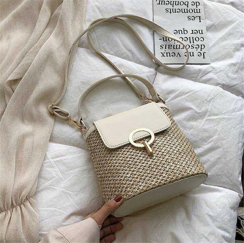Eva Strohtasche Chic – Natürlich sowie Elegant