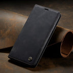 iPhone Leder Flipcase: Magnetisch & Funktional