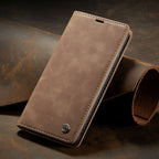 iPhone Leder Flipcase: Magnetisch & Funktional