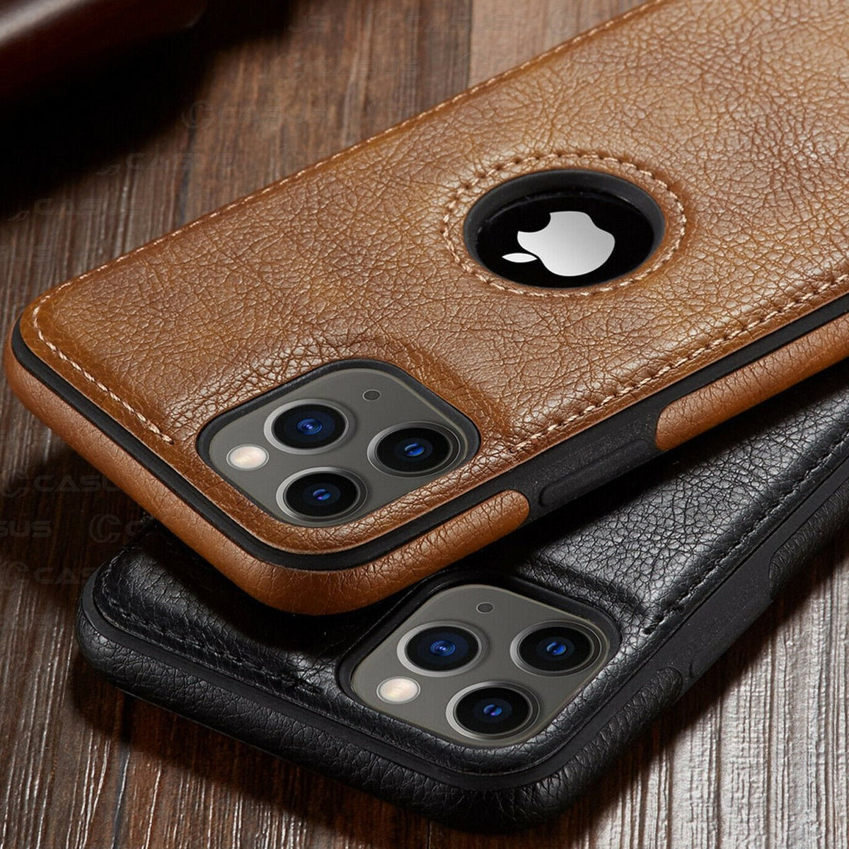 Luxuriöse Leder iPhone Hülle: Geschäftlich & Schützend