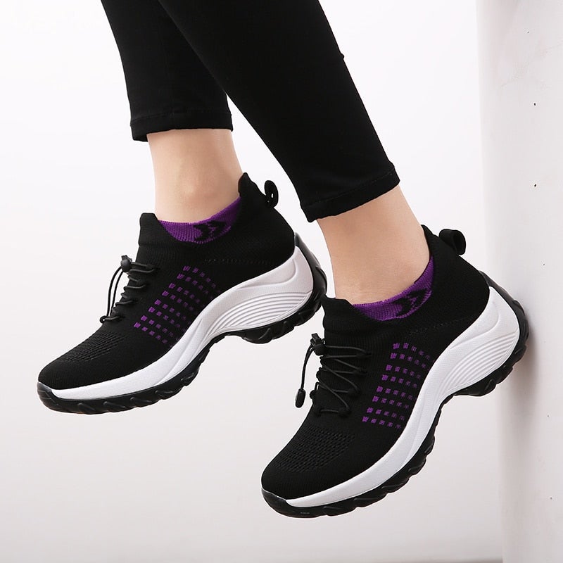 Orthopädische Sneakers für Damen.