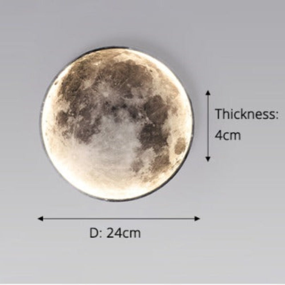 Luna 3D Deckenlampe – Magische Atmosphäre sowie warmes Licht