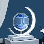 SandLight 3D Sandtischlampe – Entspannendes Design inklusive Bewegtem Sand