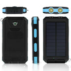 20000mAh Solarenergie Powerbank – Wasserdicht, Strapazierfähig & Mit Taschenlampe