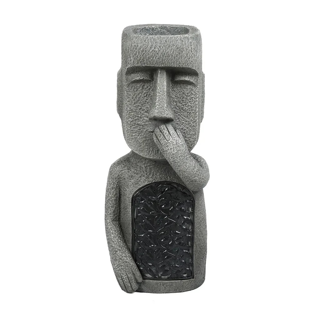 Gartenfiguren inklusive Charakter – Set aus drei verspielten Skulpturen