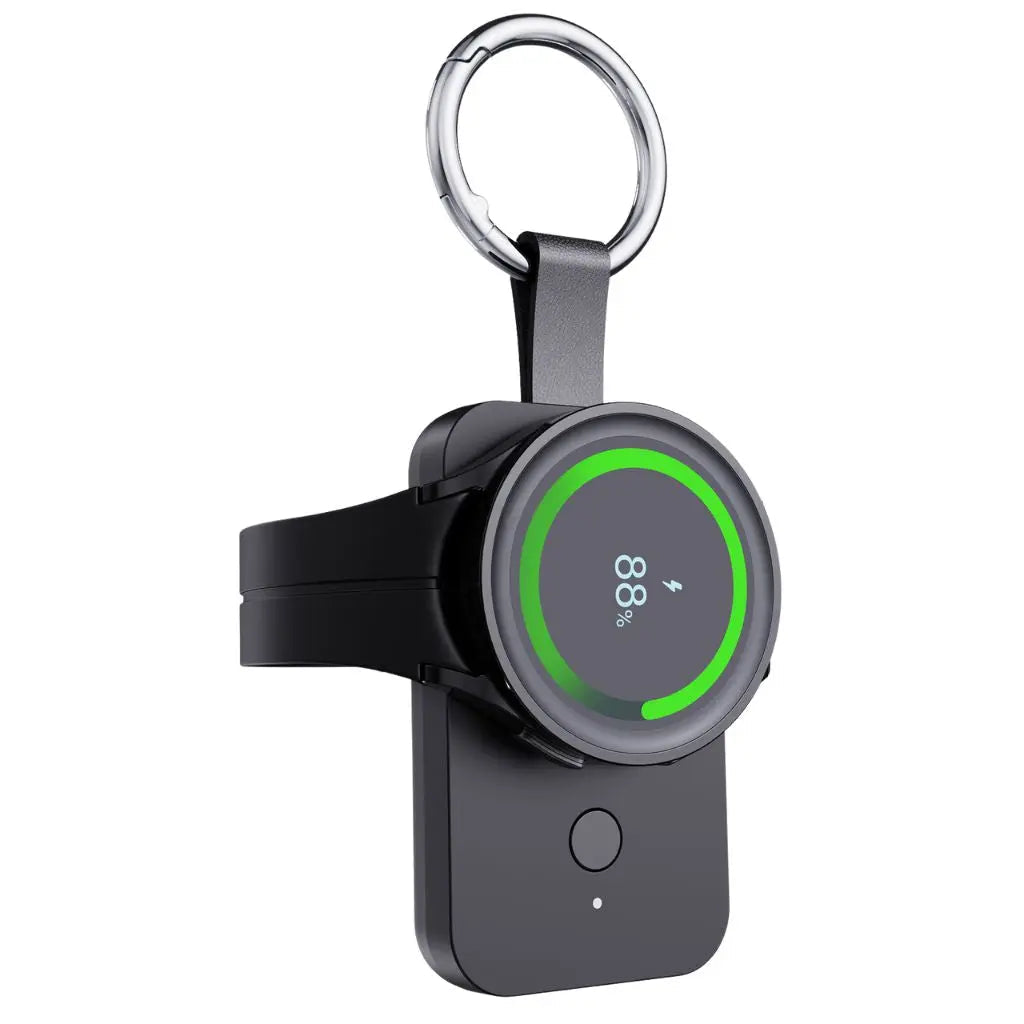 Tragbare Smartwatch Powerbank: Schlüsselanhänger Ladegerät für unterwegs