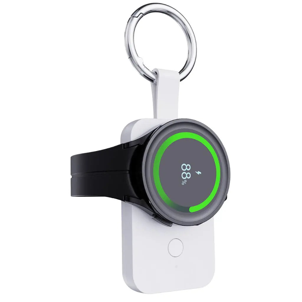 Tragbare Smartwatch Powerbank: Schlüsselanhänger Ladegerät für unterwegs