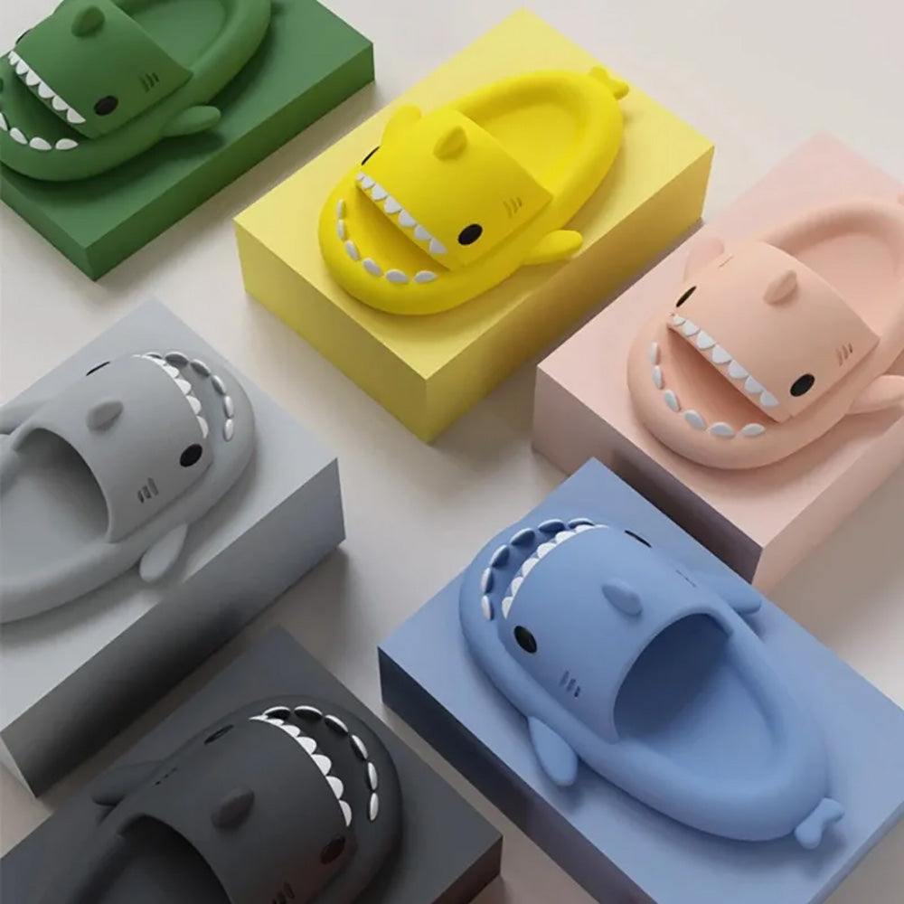 Hai-Slipper Unisex: Bequem & Verspielt