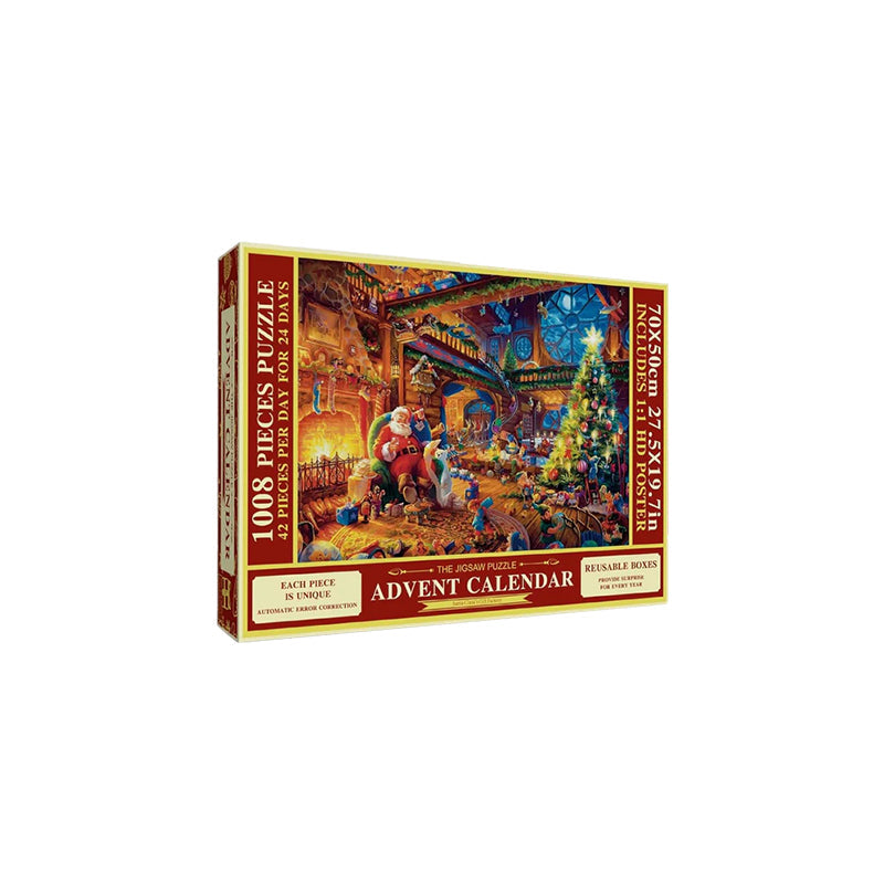 Weihnachtlicher Krippen-Adventskalender – Ideal für ein magisches Weihnachts-Erlebnis