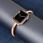 Slim Link Band: Luxuriöses Edelstahl-Armband für die Apple Watch für Damen