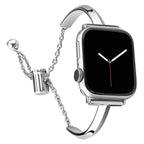 Slim Link Band: Luxuriöses Edelstahl-Armband für die Apple Watch für Damen