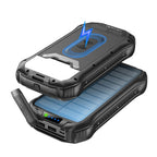 Solarenergie Powerbank – Tragbares Ladegerät inklusive hoher Kapazität