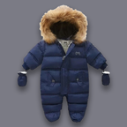 Ultimatives Warmes Baby-Winteroverall – Schneeanzug inklusive Futter