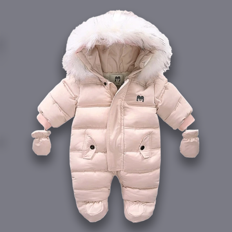 Ultimatives Warmes Baby-Winteroverall – Schneeanzug inklusive Futter