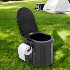 Zusammenklappbares Campingtoilet: Stabil & Tragbar