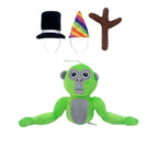 Festliche Gorilla-Plüschfigur – Weicher Spielkamerad inklusive Hüten