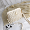 Boho Geflochtene Strohtasche – Elegant sowie Leicht
