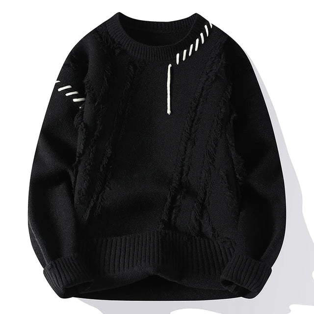 Luna Patchwork Pullover – Für einen modischen sowie warmen Look
