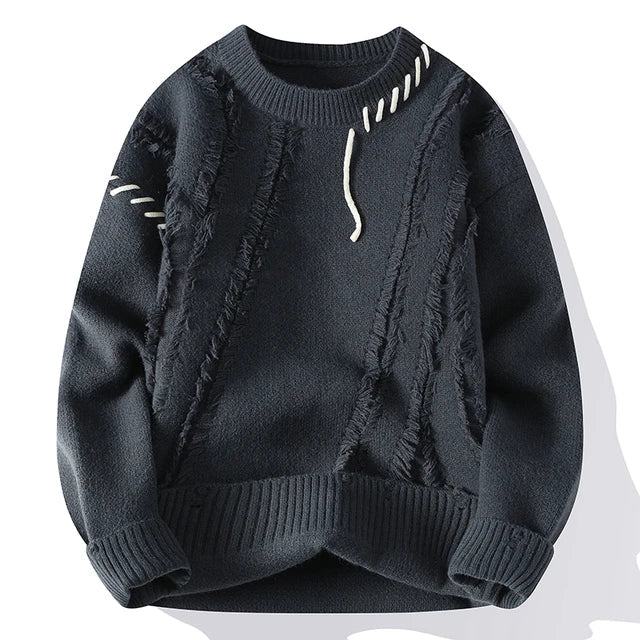 Luna Patchwork Pullover – Für einen modischen sowie warmen Look