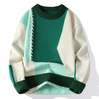Luna Patchwork Pullover – Für einen modischen sowie warmen Look