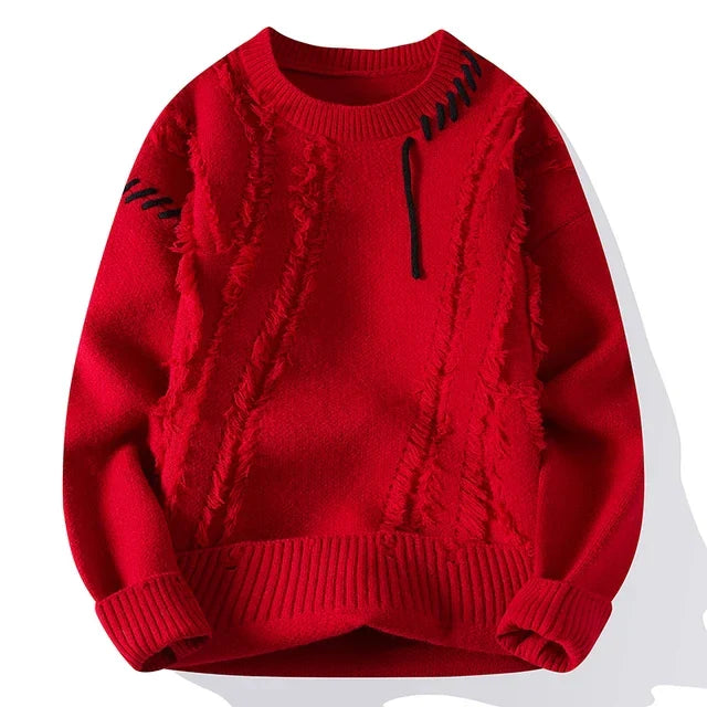 Luna Patchwork Pullover – Für einen modischen sowie warmen Look
