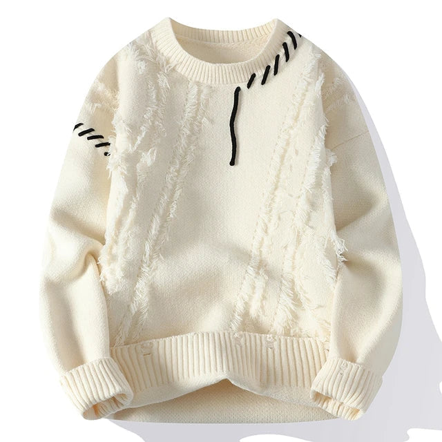 Luna Patchwork Pullover – Für einen modischen sowie warmen Look