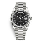 Automatische Herrenarmbanduhr mit Tages- und Datumsanzeige – Klassisch und Elegant