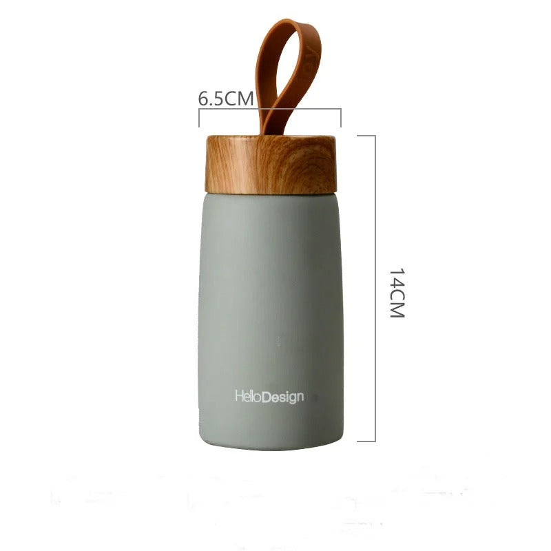 Elegante Thermosflasche für unterwegs