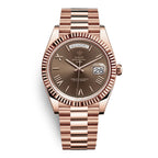 Automatische Herrenarmbanduhr mit Tages- und Datumsanzeige – Klassisch und Elegant