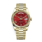 Automatische Herrenarmbanduhr mit Tages- und Datumsanzeige – Klassisch und Elegant