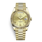 Automatische Herrenarmbanduhr mit Tages- und Datumsanzeige – Klassisch und Elegant